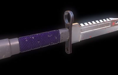 匕首,军刀,菜刀道具3D模型