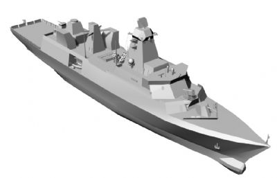 英国皇家海军31型护卫舰3D模型,STL格式