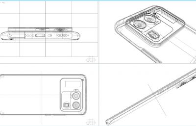 xiaomi小米11 Ultra 手机三维3D渲染模型(ksp渲染文件+stp模型源文件素模),keyshot10渲染