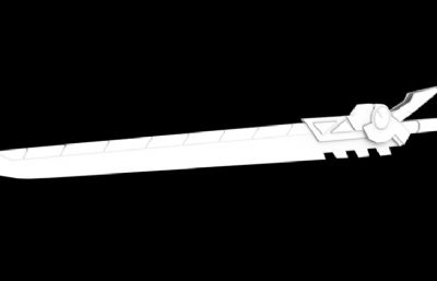 英雄联盟剑姬源计划武器maya模型