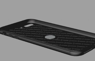 iPhone7P手机壳,保护壳3D模型-犀牛建模