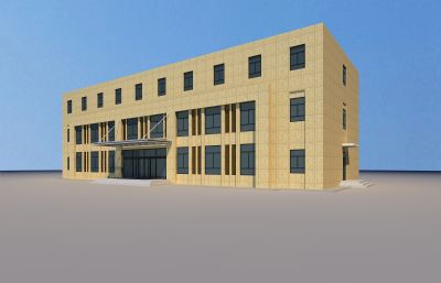 宿舍楼,公司宿舍3D模型