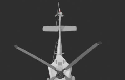美国武装直升飞机,反潜战(ASW)直升机3D模型,OBJ格式
