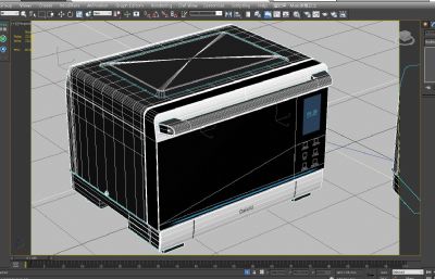 格兰仕电烤箱,微波炉3D模型,MAX,OBJ,FBX,ZPR,SKP多种格式