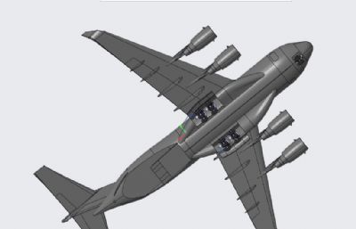 美国C17运输机,环球霸王STP格式模型