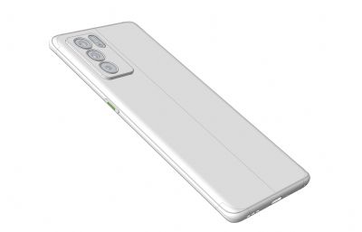 OPPO Reno6 Pro 手机STP格式三维3D模型素模
