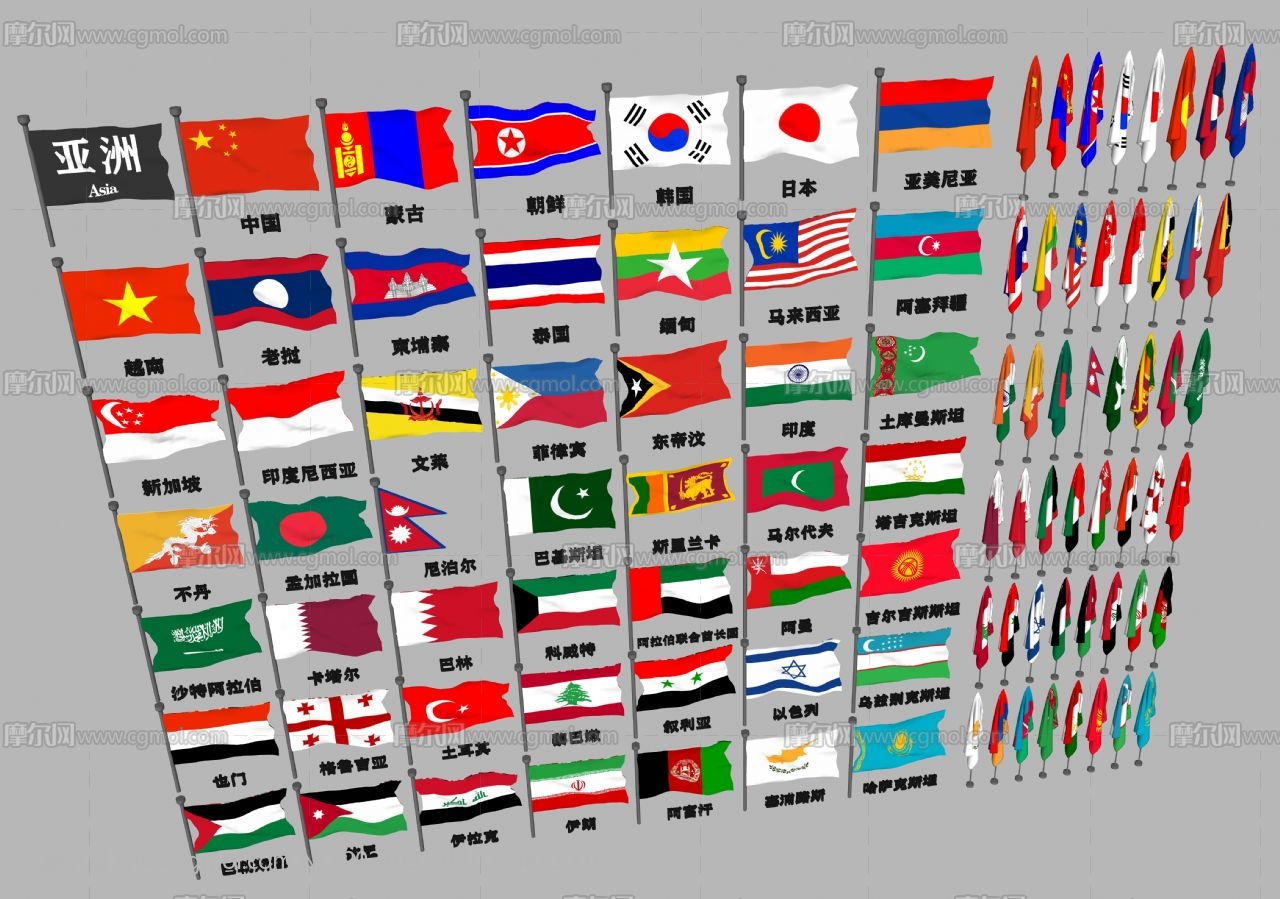 世界各国国旗国徽大全(10) - 世界政区地图 - 地理教师网