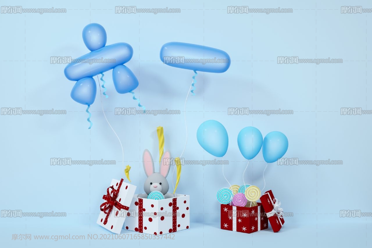 与礼盒矢量的气球素材免费下载(图片编号:2147805)-六图网