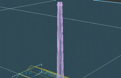 窑厂,烧砖厂,制砖厂工作间3D模型
