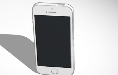 iPhone 5s手机OBJ模型素模