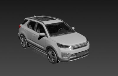 长安cs55 suv汽车3D模型