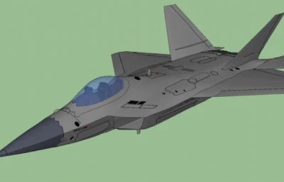 土耳其空军tf-x战斗机c-100方案su模型