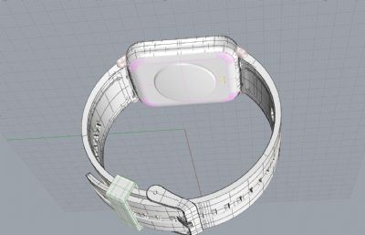 我亲自设计的一款智能手表,运动手环设计方案,STP格式