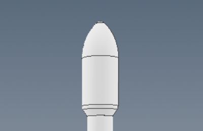 太空猎鹰重型太空火箭数模图纸,STP,IGS,STL三种格式