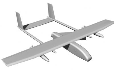 伊莱克特拉无人机STL格式模型