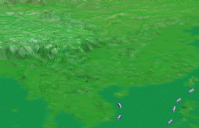 世界三维地形地图,世界山脉平面地图,世界地形航拍模3D模型(网盘下载)
