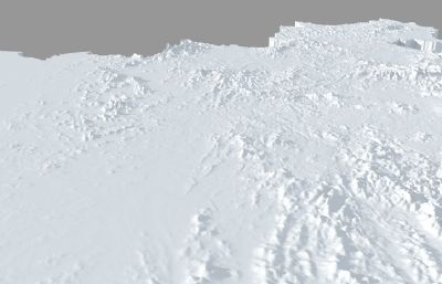 吉林省三维地图,吉林3d地图,吉林省地形山脉地图3D模型