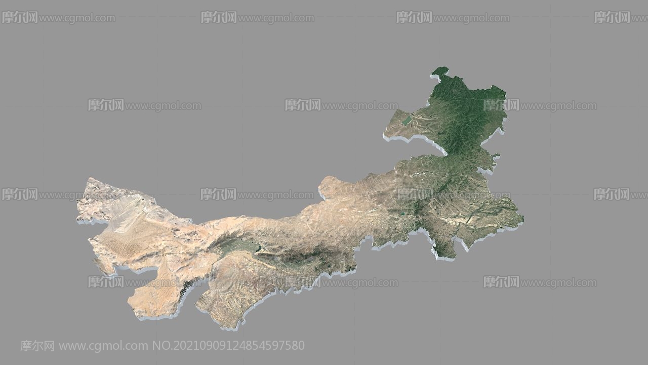 内蒙古三维地图内蒙古自治区山脉地形地图3d模型 其他场景 场景模型 3d模型下载 3d模型网 Maya模型免费下载 摩尔网