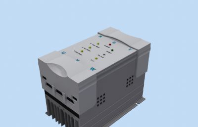 JK3PST-22025 三相SCR电力调整器3D模型