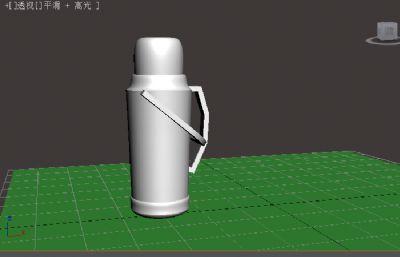 简易茶壶,热水壶,开水瓶3D模型