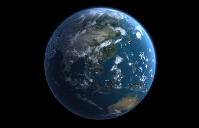 地球3d模型,地球三维模型