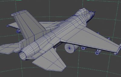 F2战斗机,F-2战斗机maya模型