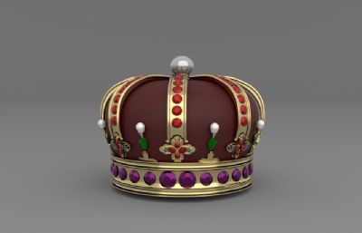 王冠,皇冠maya模型