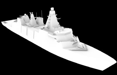31型护卫舰OBJ模型简模
