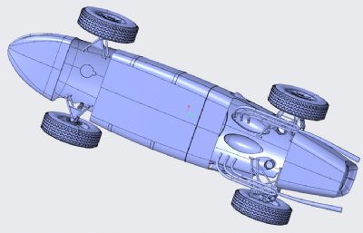 Ferrari 156 F1  Sharknose法拉利模型,stp格式