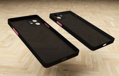 iPhone11手机壳,手机保护壳3D模型