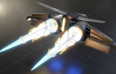星系飞船,宇宙飞船3D模型,blend,obj等格式