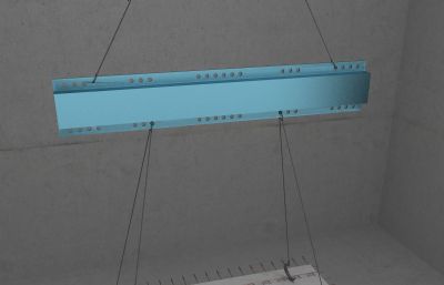 叠合板吊装梁3D模型