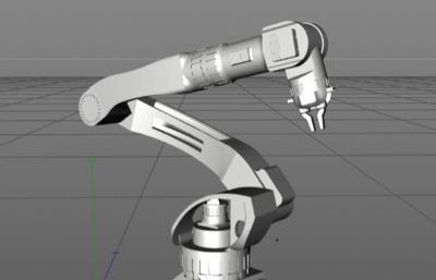 工业机械臂C4D模型,C4D,OBJ格式