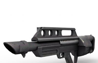 MK3A1步枪道具玩具3D模型