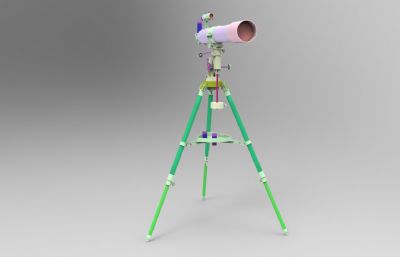 布雷瑟-梅西耶R-80望远镜,3ds格式