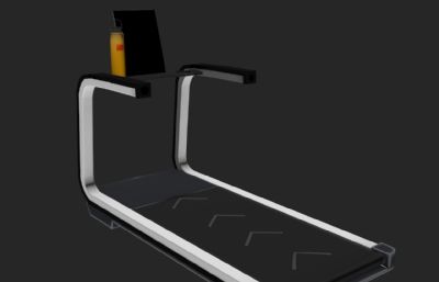 跑步机3D模型,OBJ格式