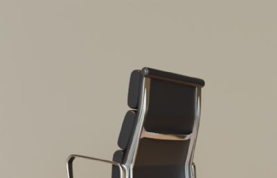 皮质办公椅,高低椅模型,blend,fbx格式