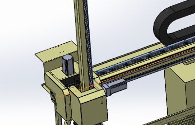 自动送料机3D数模图纸