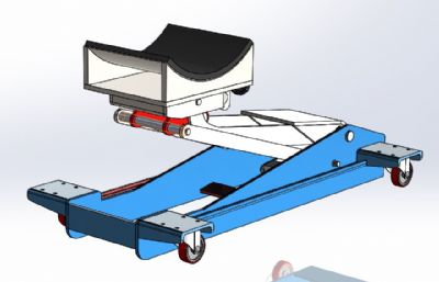 举升机,千斤顶3D数模图纸