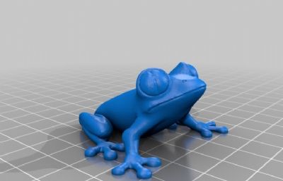 树蛙3D3D打印图纸模型,STL格式