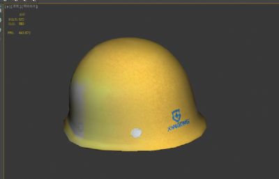 安全帽,工地安全帽,施工用品3D模型