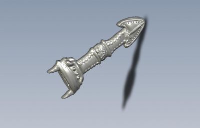 古文物宝剑3D打印图纸模型