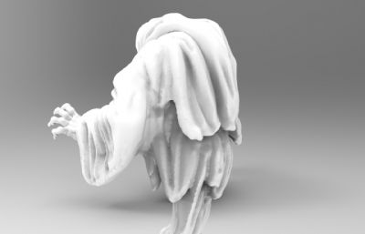 幽灵鬼怪3D打印模型