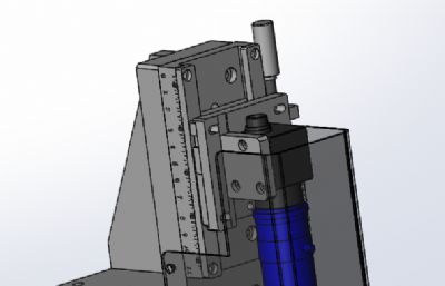 CCD调节支架solidworks数模图纸