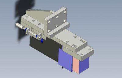 CCD调节支架solidworks数模图纸