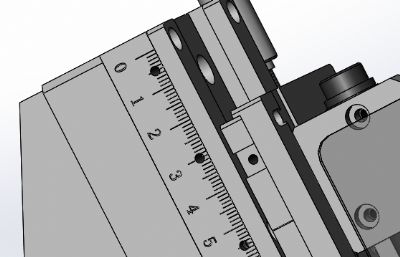 CCD调节支架solidworks数模图纸