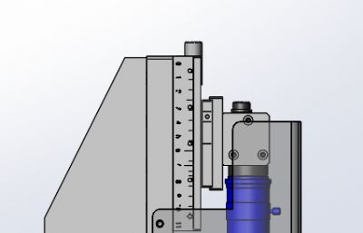 CCD调节支架solidworks数模图纸