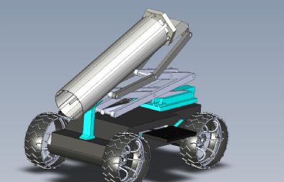 月球车,月球探险车IGS格式模型(网盘下载）
