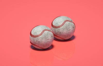 棒球运动用品C4D模型