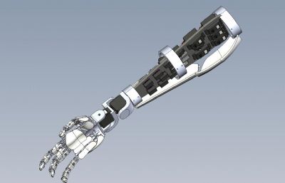 机械手,仿生机械臂结构STEP格式模型